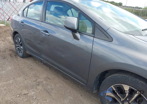 2013 Honda Civic Ex z USA, uszkodzony, nr VIN 19XFB2F8XDE027409